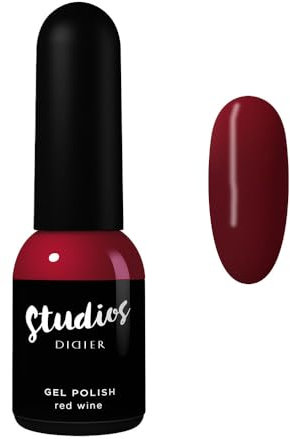 Didier Lab Premium UV Nagellack Rot - Gel Nagellack - Stark Pigmentiert - Auftrag von 1 oder 2 Schichten