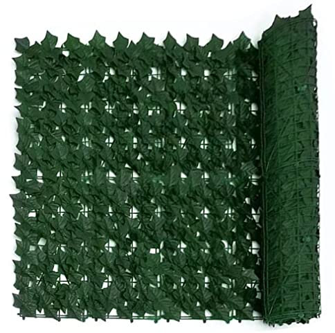 Künstliche Efeu Hecke Sichtschutz Sichtschutzwand, Landschaftsbau, Gartenzaun, Balkonschirm, langlebig und Nicht leicht verformbar HXJDP221206(Size:200x200cm)