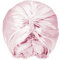Townssilk 100% Mulberry Silk Women's Night Cap, 16 Momme Sleep Cap, Silk Shower Cap, Good for Hair Protection, Double Layer, Rose Pink