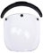 MAUWEY Anti Fog Motorrad Helm Visier Für Biltwell Motorradhelm Autozubehör Motorrad Windschutzscheibe 3-Snap Bubble Wind Shield Visor (Color : 1)