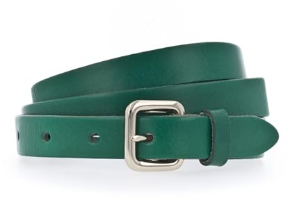 Vanzetti Leder Gürtel 20mm Leather Belt W95 Fern Green grün