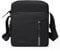 Wasarmir Umhängetasche Herren, Wasserdichte Schultertasche Herrentasche Zum Umhängen, Klein Handytasche Crossbody Bag Seitentasche Kuriertasche Männer Tasche für Tägliches, Schwarz