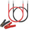 Batteriekabel mit Krokodilklemmen, 50 cm, 16 mm², 5 für AWG, M8, 12 V, Kabel für Auto-Solarbatterien, Zubehör