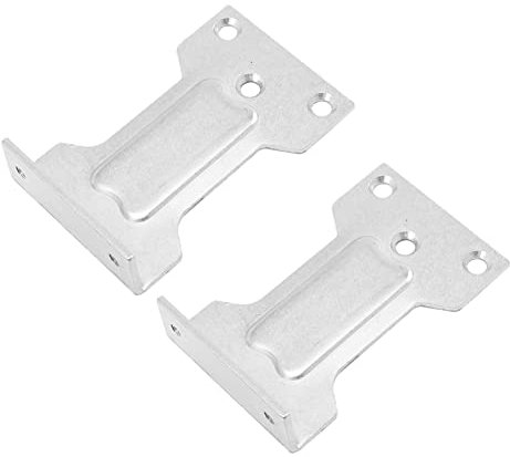 Artibetter 2pcs Parallel Plates for Door Closers Shaped Installation Accessories for Internal Doors Easy to Install and Weatherproof for Home Use