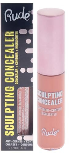 Sculpting Concealer – Orange by Rude Cosmetics for Women – 0,32 oz Concealer
