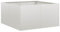 vidaXL Jardinière 80x80x40 cm Acier Inoxydable, Pot de Fleurs, Support de Plantes, lit surélevé, Support de jardinière, bac à Plantes