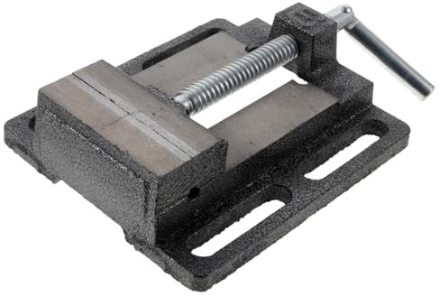 DOITOOL Woodworking Clamp for Drill Press Bench Vise Table Vise Small Clamp for Milling Drilling Machines Grey
