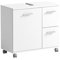 Schildmeyer Palermo Waschbeckenunterschrank 158814, Mattweiß, 65,1 x 32,0 x 60,0 cm