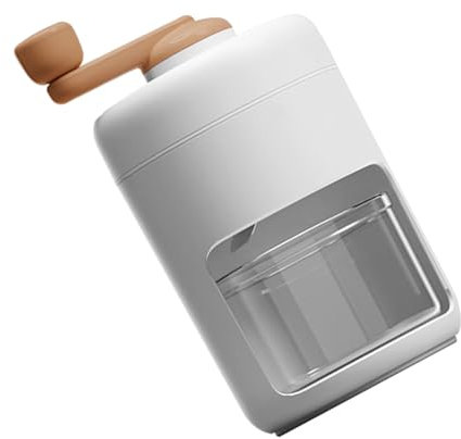 Manual Ice Machine for Kitchen Or Street Vending Stainless Steels Crusher for Cocktails Dessert Ice Crusher