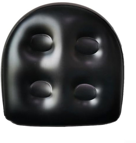 Wasserdichte Whirlpool-Badewanne, aufblasbar und leicht für einfache Verwendung und Reinigung (schwarz)