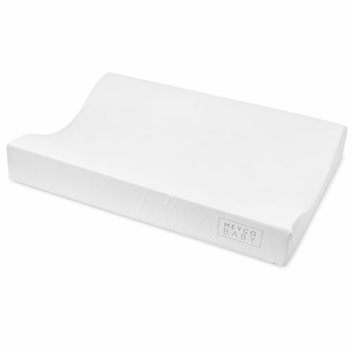 Meyco Wickelauflage Keil 50x70cm komfortable Wickelunterlage Natural | Oeko Tex zertifiziert - Made in Europe - Wickelmulde - super soft & hautfreundlich - wasserabweisend & leicht abwischbar