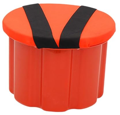 SUIOPPYUW Trädgårdskuddestol Bärbar Lätt Unik Elastisk Rem Lätt att Rengöra Fiske Camping Och Trädgård Trädgårdspall Lantbruksarbetspall Fiskestol, 18 cm papper
