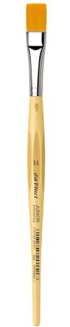Junior School Paintbrush Flat Size 14 GOLDFARB Synthetic Fabric
