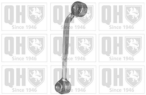 Quinton Hazell Stabiliser Link - QLS3339S - Single Bar Fits Rear Axle Left - Original Equipment OEM Quality Direct Fit Replacement - Length: 188mm - Finish: Powder-Coated