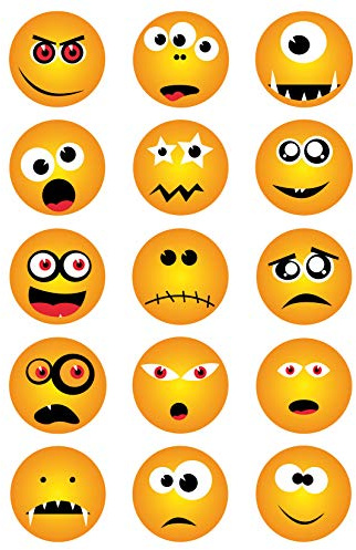 Muffinaufleger Cupcakes Muffins Kindergeburtstag Smiley Smileys SM01