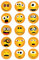 Muffinaufleger Cupcakes Muffins Kindergeburtstag Smiley Smileys SM01