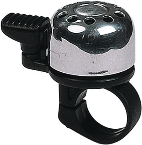 Fahrradglocke Mounty Billy Plus Silber,extrem laut NEU