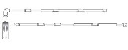 Delphi LZ0160 Brake Wear Indicators