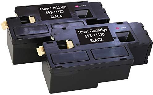 Ink Inspiration 2 Schwarz Premium Toner kompatibel für Dell C1660, C1660W, C1660DW, C1660CN, C1660CNW | 1.250 Seiten