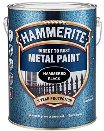 ICI 5084796 5L Hammerite Hammered Metal Paint - Black