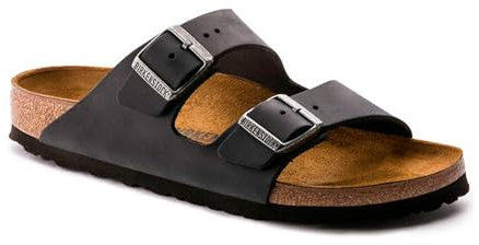 Birkenstock Arizona 552111 552111, Unisex - Erwachsene Sandalen, Schwarz (Black), 38 EU