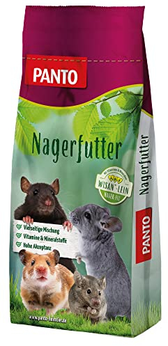 PANTO® Nagerfutter Universal Futter mit Wisan-Lein Pellets Zwergkaninchen 25 kg