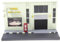 Diorama garage opel Ernst Maier pour voiture miniature 1/43