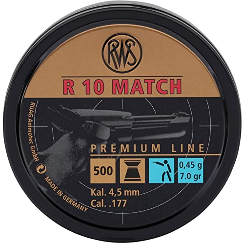 RWS 4,50mm Diabolo R 10 Match 0,45g 4,50