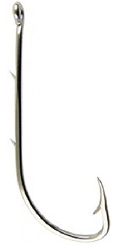 50 x Longshank Baitholder hooks in Nickel/silver: SIZE 4's thru' to 5/0's (1)