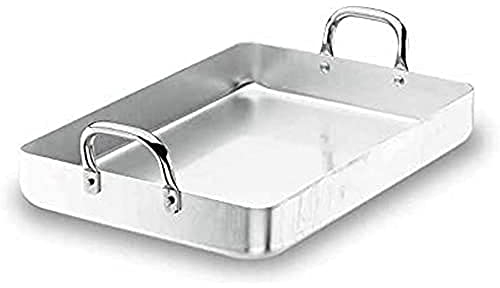 LACOR - 20550F - Rustidera con Asa Fija 50 cms Aluminio