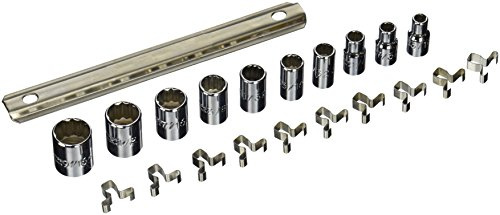 Proto Stanley J47104 10 Piece 12 Point 1/4 Drive Socket Set
