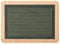 Schiefertafel mit Linien
