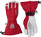 Hestra, Ski-Handschuhe Stulpe, Armee-Leder, Herren Damen, 30570-560-10, rot, 10
