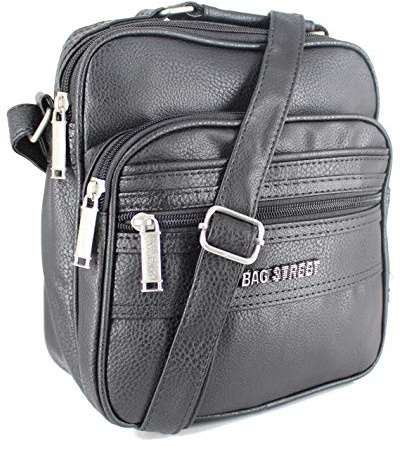 Herrentasche / Schultertasche / Umhängetasche / Flugbegleiter / Arbeitstasche schwarz