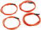 Worth Strings, Ukulelen-Saiten, Poly Urethan, für Bass-Ukulele, Light, (0.1181-0.1378-0.1575-0.1969)