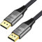 CableDeconn Câble DisplayPort 1.4 8K @ 60Hz 4K @ 144Hz haute vitesse 32,4 Gbit/s HDCP 3D fin et flexible DP vers DP 1,5 m