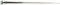 TdeT Dressurgerte - braun/beige - 110 cm