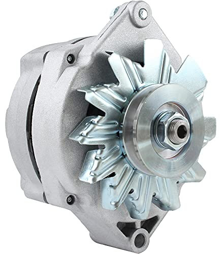 DB Electrical 400-12002 Lichtmaschine kompatibel mit/Ersatz für Allis Chalmers, AMC, Pontiac, Oldsmobile 1962-1973 10DN, andere Traktoren / 12V, 60A, externer Lüfter