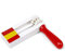 Atosa -22355 Atosa-22355 Ratsche, spanische Ratsche, 15 x 18 x 2 cm, Fußball und Sport, rot und gelb (22355)