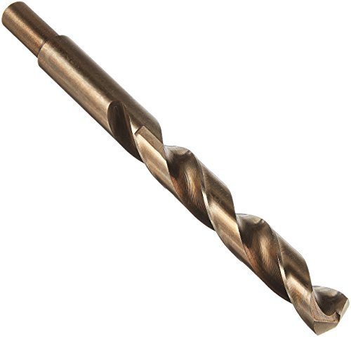 Irwin Tools 3016031ZR Single Cobalt High-Speed Steel Drill Bit, 31/64 x 6