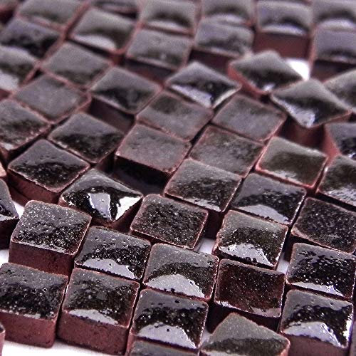 Mini Mosaïque (5x5x3mm), 1000 tesselles, Brun chocolat, RC01