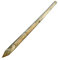 ITALFROM - 10 Paletti per Recinzione Pali in Legno con Punta Torniti (Diametro 6cm, H 200cm) Paletti da Giardino, Staccionata, Recinto, Steccato, per Vigneti e Frutteti, Legno di Pino Trattato (5847)