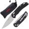 Ganzo Messer G7531 Grifffarbe: Schwarz - Klingenlänge: 8,9 cm - Verschlussart: G-Lock - Klingenstahl: 440C rostfreier Edelstahl