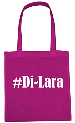Reifen-Markt Tasche #Di-Lara Größe 38x42 Farbe Pink Druck Weiss