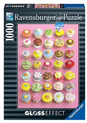 Ravensburger 19440 - Bunte Cupcakes - 1000 Teile Hochglanz-Puzzle