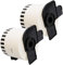 2 x DK22205 62mm x 30.48m Endlos-Etiketten kompatibel zu Brother P-Touch QL-500 QL-500A QL-550 QL-560 QL-570 QL-700 QL-710W QL-720NW QL-800 QL-810W QL-820NWB QL-1050 QL-1060N QL-1100 QL-1110NWB