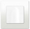 Sortie de cable Blanc Delta Viva + Plaque Blanc