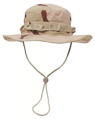 MFH Buschhut US mit Kinnband GI Boonie Rip Stop, XL, Desert