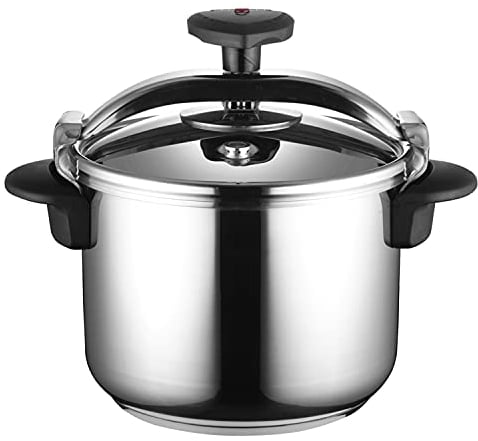 Magefesa Star Recta - Olla Express Tradicional 6L, Acero Inoxidable 18/10, para Todo Tipo de Cocinas, Inducción, 3 Sistemas de Seguridad