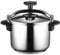 Magefesa Star Recta - Olla Express Tradicional 6L, Acero Inoxidable 18/10, para Todo Tipo de Cocinas, Inducción, 3 Sistemas de Seguridad